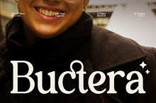 Buctera - Elegant Retro Serif Font