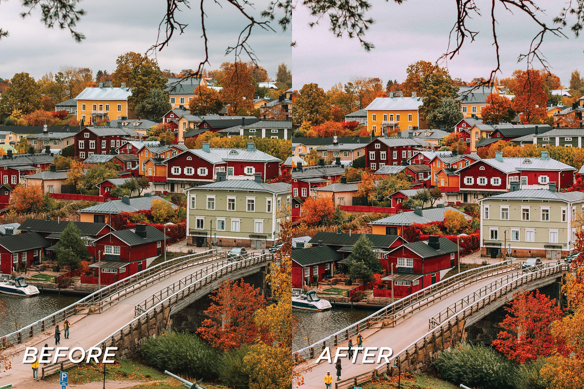 15 Autumnal Lightroom Presets, a Preset Add-On by TheWayfarerShoppe (Photo 5 of 8)