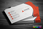 Corporate Business Card, a Business Card Template by InfinityArt (Thumbnail 1 of 4)