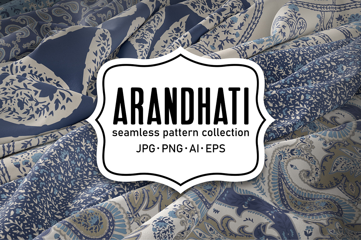 Paisley Pattern collection, a Pattern Graphic by Sonulkaster (Photo 1 of 17)
