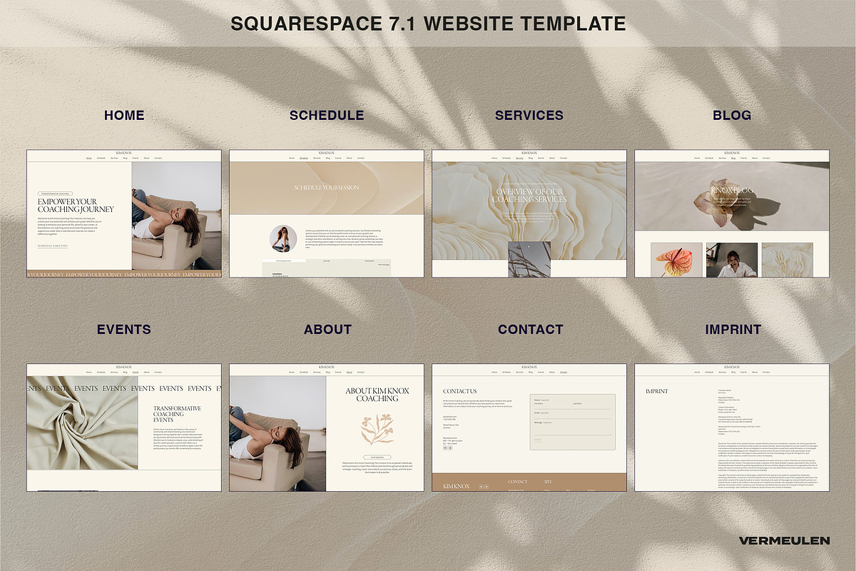 Squarespace Website Template | Coach, a Squarespace Template by Vermeulen Design Studio (Photo 7 of 8)
