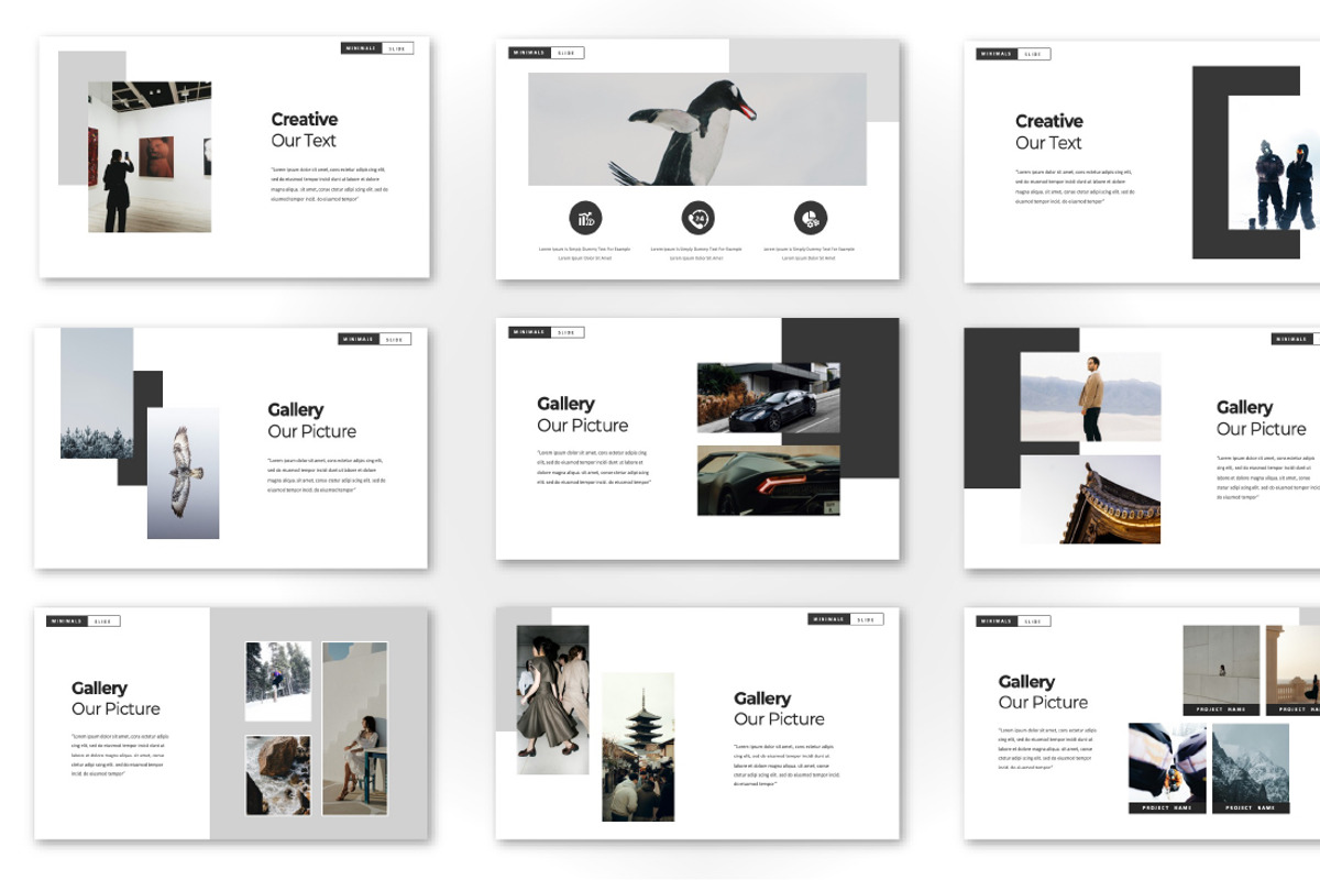 Miami Minimals Google Slide, a Presentation Template by Overcloud (Photo 3 of 4)