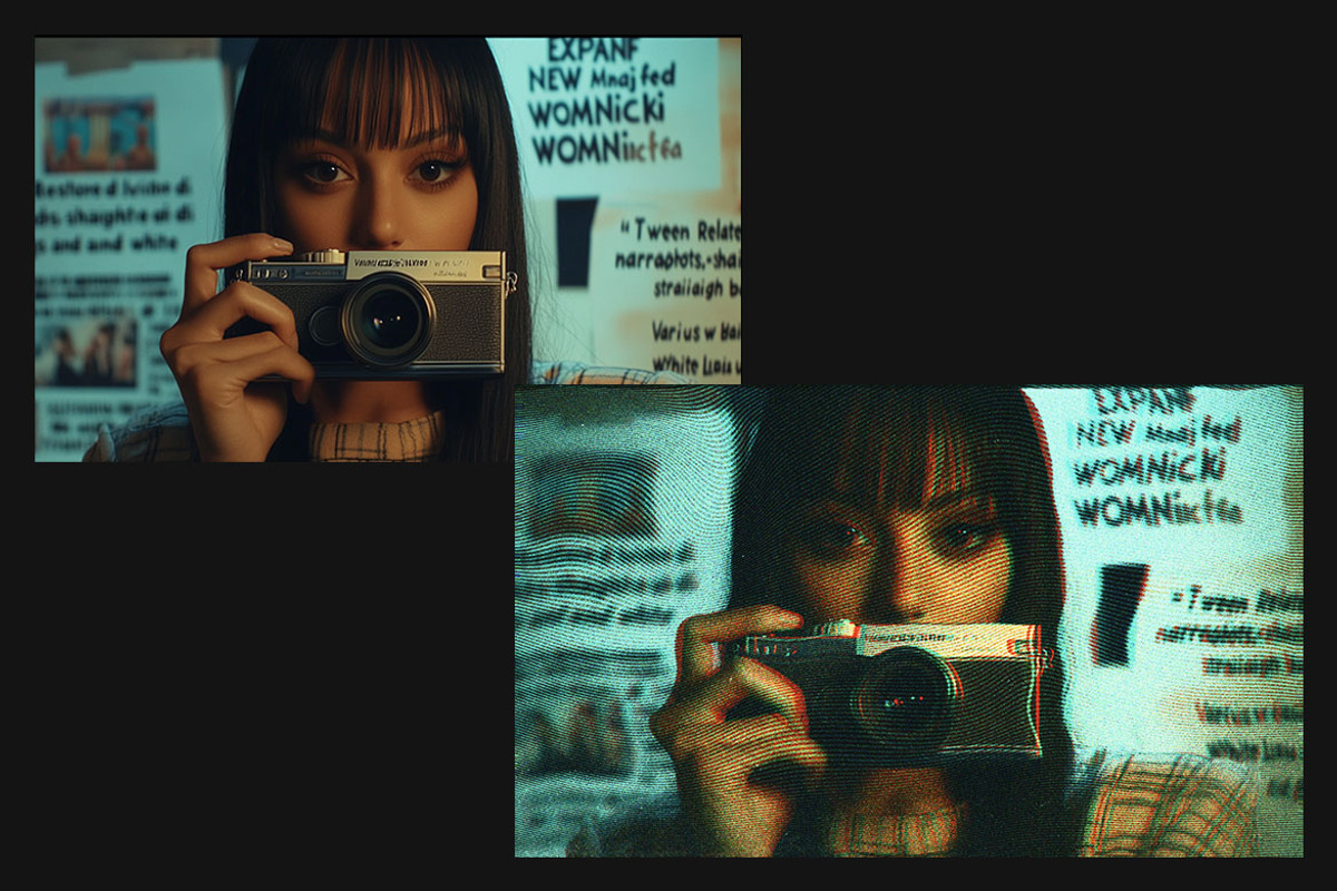 VHS Tape Retro Photo Effect, a Layer Style Add-On by dokudokunomi (Photo 4 of 5)
