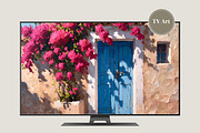 Bougainvillea Mediterranean Art, a Background Graphic by Floraphoria (Thumbnail 10 of 13)