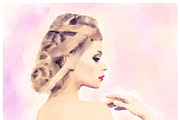 Lovely Watercolor Effect Actions PS, an Action Add-On by ShutterPro (Thumbnail 14 of 71)