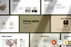 Pitch Deck Presentation Template