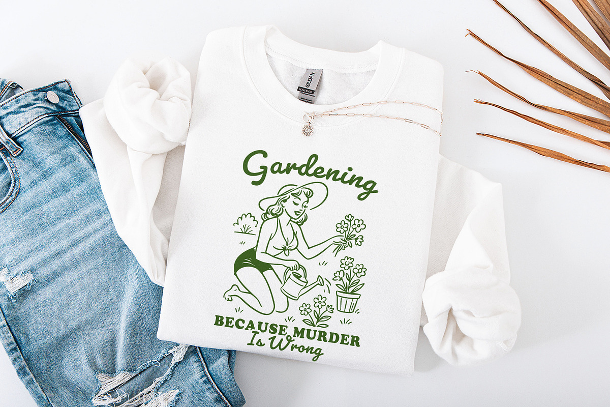 Gardening Because Murder Is Wrong, an Illustration by SharpMarketplace (Photo 4 of 9)
