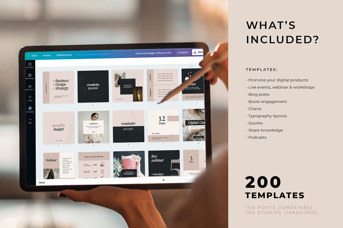 Influencer Coach | Social Media Kit, a Social Media Template by Design District (Photo 7 of 45)