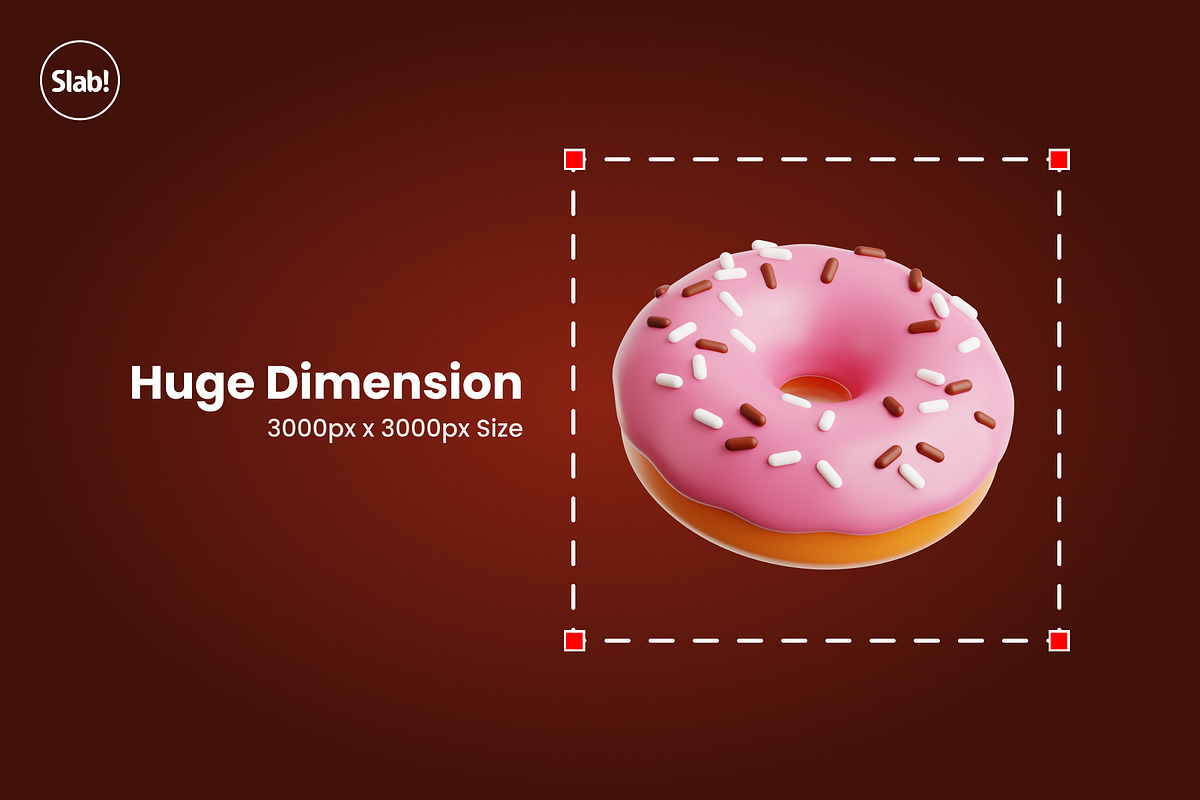 Bakery Shop 3D Icon Set, a Food & Drink 3D Model by SLAB! Design (Photo 2 of 4)