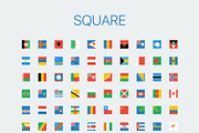 Simplified World Flags, an Icon by Xinh Studio (Thumbnail 6 of 9)