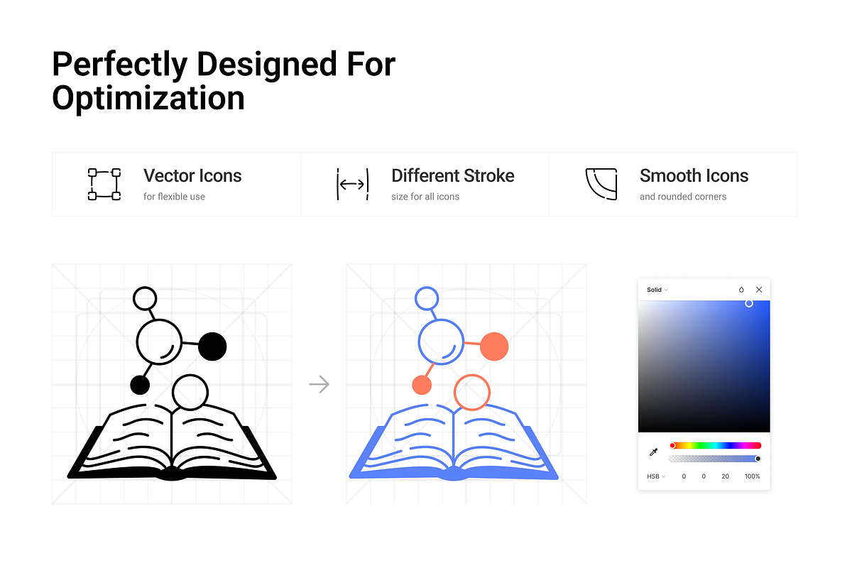 Science Doodles Icons Set, a Solid Icon by Prosymbols (Photo 3 of 6)