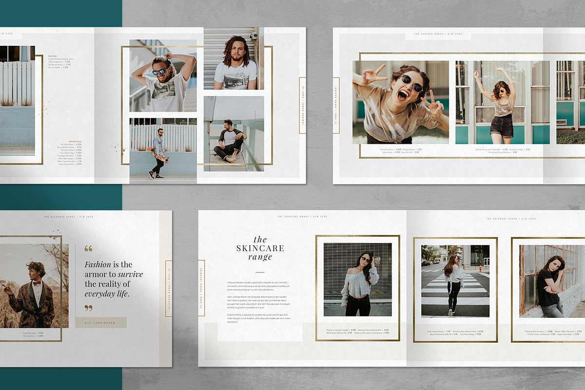 The Grid Layout | Canva, PSD, Indd, a Brochure Template by Marigold Studios (Photo 4 of 13)