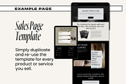 Squarespace - Noir Luxe, a Websites & App Template by Freedom Business Shop (Thumbnail 5 of 10)