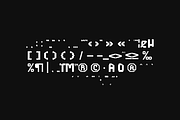 Vorgent - Techno Font, a Sans Serif Font by Iqsiart Studio (Thumbnail 6 of 9)