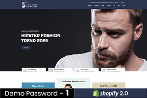 Leader Fashion Shopify Theme OS 2.0