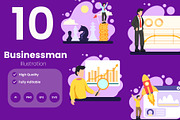 Business Illustration Pack, an Illustration by baii09 (Thumbnail 1 of 4)