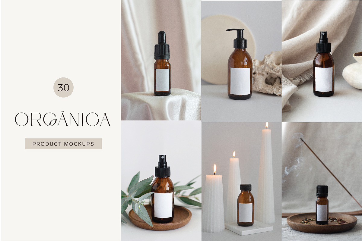 Orgánica Mockup Bundle, a Packaging Mockup by Frame Space Studio (Photo 1 of 5)