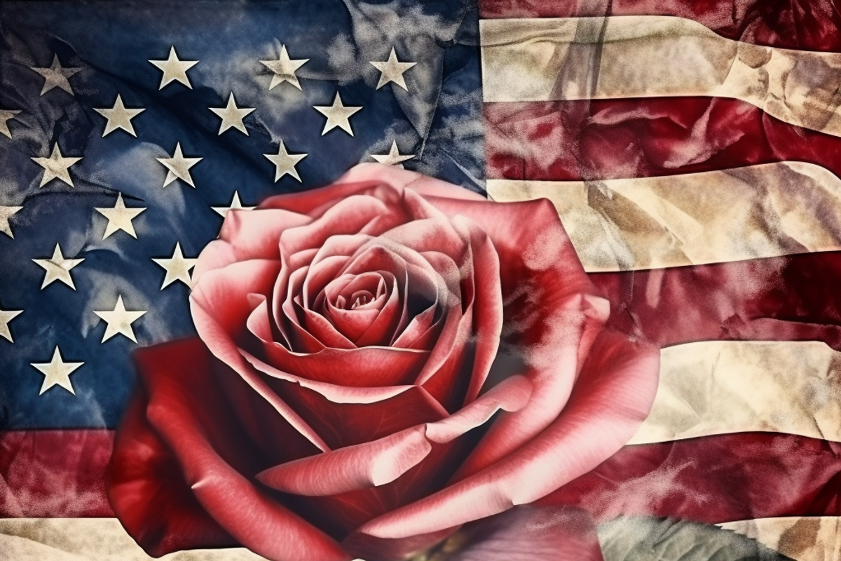 Patriotic Rose