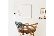 Nursery Mockup Frame Customisable, a Print Template by The White Space Co. (Thumbnail 3 of 8)