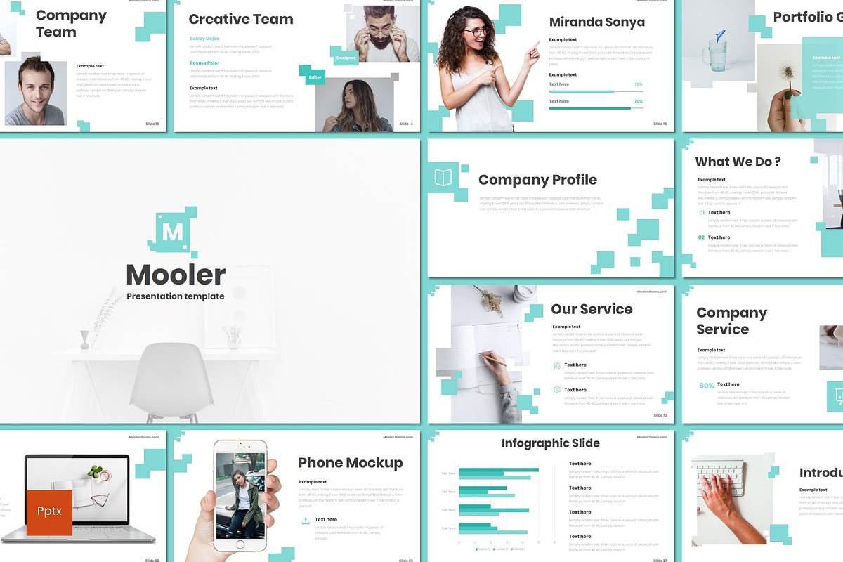 Mooler - Powerpoint Template, a Presentation Template by inspirasign