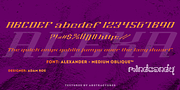 Alexander™, a Slab Serif Font by MINDCANDY (Thumbnail 4 of 6)