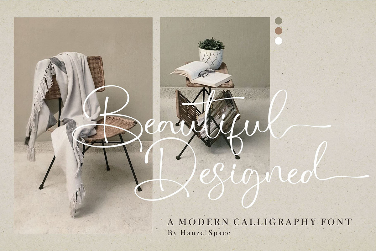 Blinsithar - Modern Calligraphy Font, a Script Font by HanzelSpace Studio (Photo 4 of 6)
