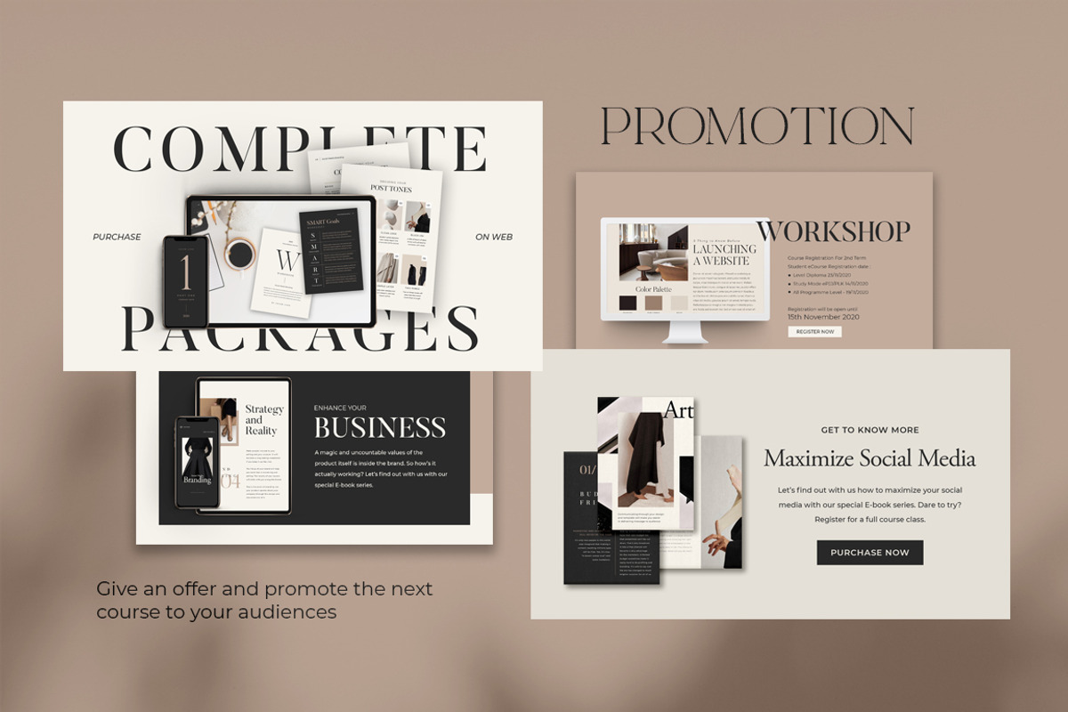 6 in 1 Bundle Coach Creator CANVA PS, a Magazine Template by Eviory (Photo 56 of 106)