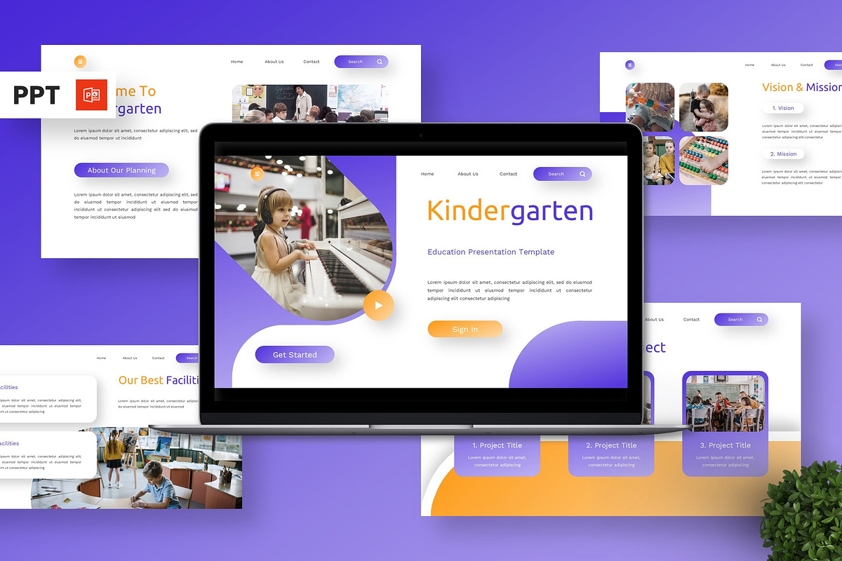 Kindergarten - Education Powerpoint