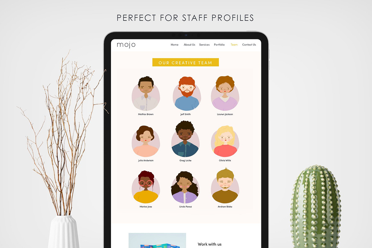 Portrait Creator – People & Family, an Object Graphic by 7th Avenue Designs (Photo 3 of 23)