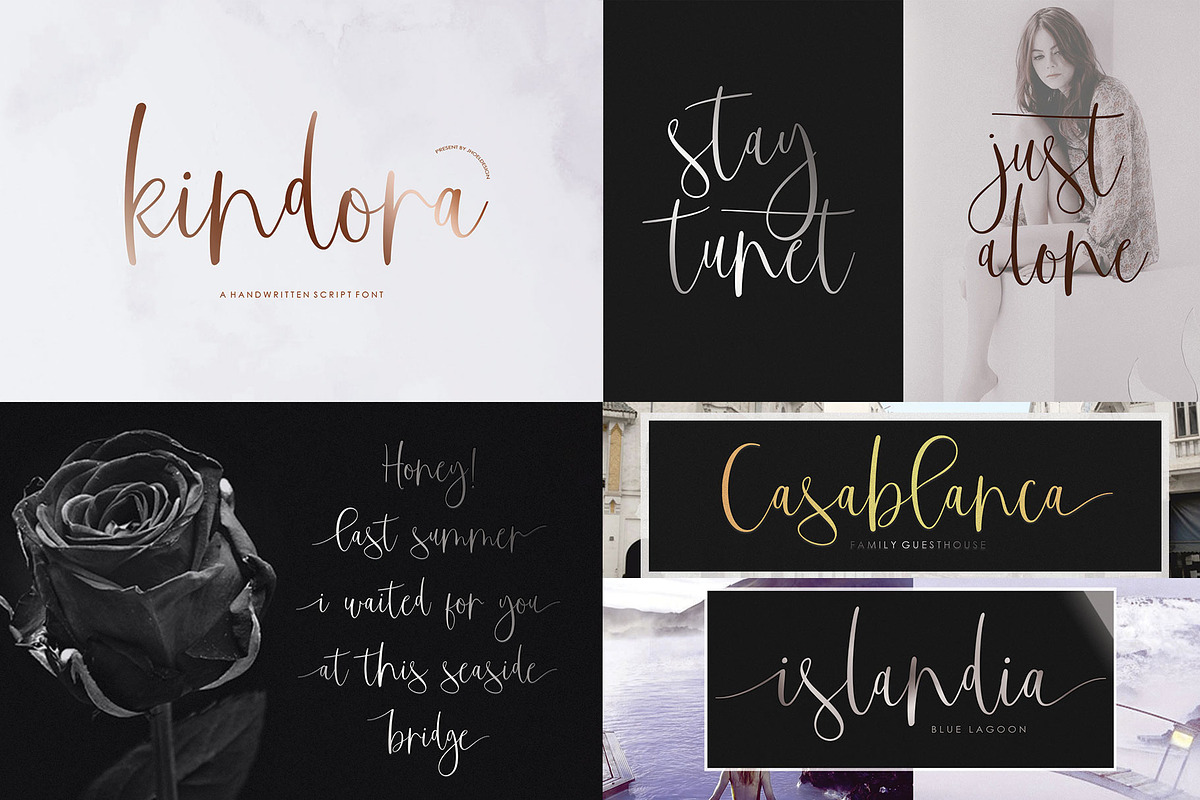 Sparkling Stars Bundle, a Script Font by Jhoel Design (Photo 6 of 19)