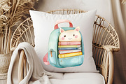Kawaii Back to School Clipart, an Illustration by Pixels.Craft (Thumbnail 5 of 7)