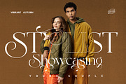 Hildan Modern Ligature Serif, a Serif Font by Alfinart (Thumbnail 4 of 10)