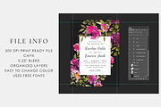 Juliet's Garden - weddind suite, an Invitation Template by Helen Halik art (Thumbnail 9 of 9)