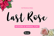 Last Rose, a Script Font by YandiDesigns (Thumbnail 1 of 4)