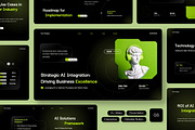 AI Integration Strategy Slides, a Presentation Template by fakhroo (Thumbnail 4 of 5)