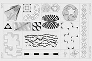 Retro Futurist Abstract Collection 2, an Object Graphic by angelainthefields (Thumbnail 4 of 8)