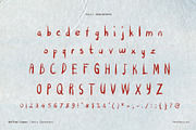 Muffled Crayon Handwritten Font, a Handwritten Font by Perplexitics (Thumbnail 7 of 8)