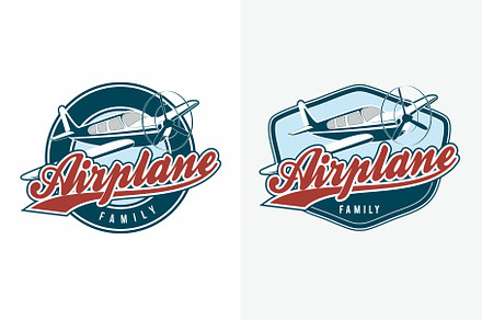 Airplane Logo Design Template, a Branding & Logo Template by swarnstudio