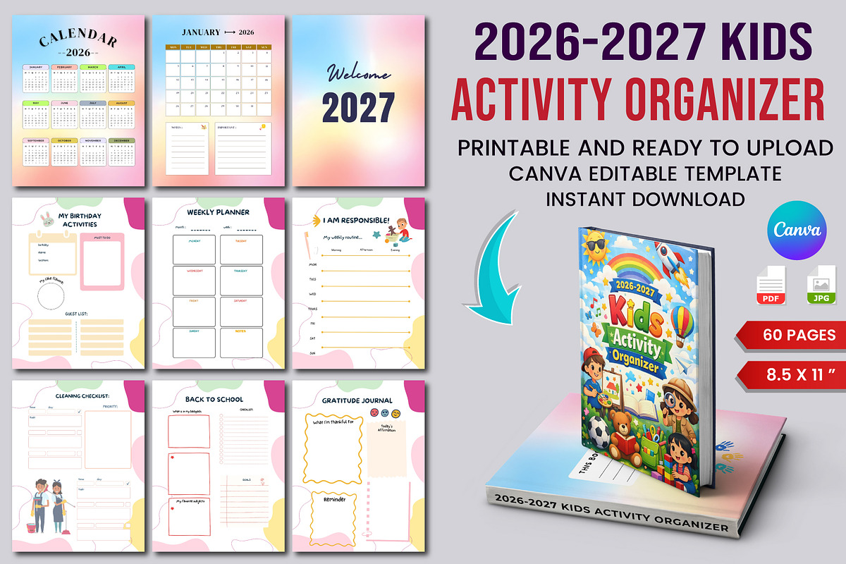 26–27 Ultimate All-in-One Bundle, a Stationery Template by Designmela01 (Photo 19 of 20)