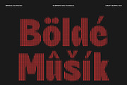 Bengal Slitscan, a Sans Serif Font by Craft Supply Co. (Thumbnail 7 of 8)