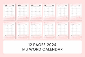 Printable Calendar 2024