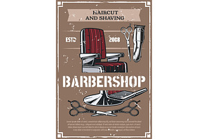 Barbershop Salon And Beard Shave