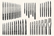 Art Supplies - Vintage Illustrations, an Illustration by Graphic Goods (Thumbnail 3 of 11)