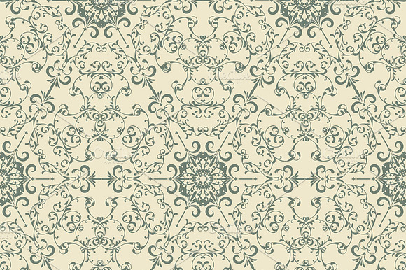 Vector Seamless Vintage Pattern preview 4