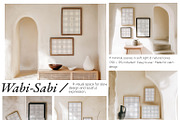 Wabi-Sabi Wall Frame Mockups, a Product Mockup by NikiArts (Thumbnail 3 of 11)