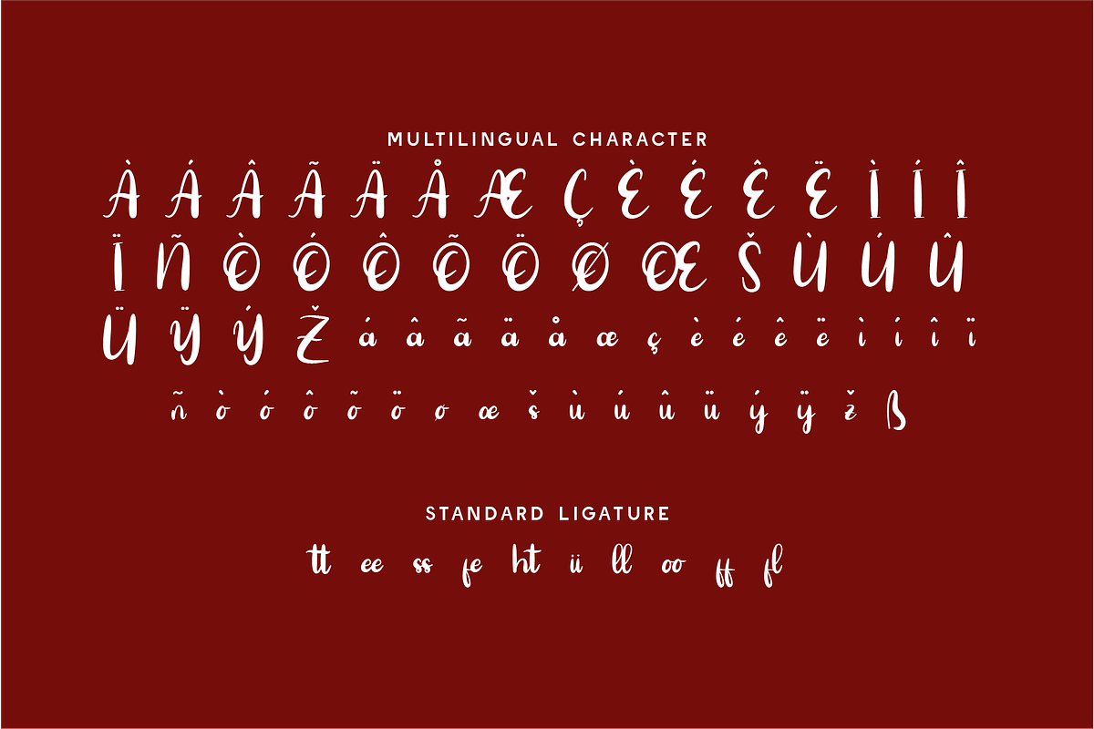 Marvelya Cherie - Brush Calligraphy, a Handwritten Font by Indotype Foundry (Photo 7 of 10)