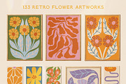 Retro Posters Groovy Flower Market, a Decorative Illustration by Ayya Studio (Thumbnail 8 of 16)