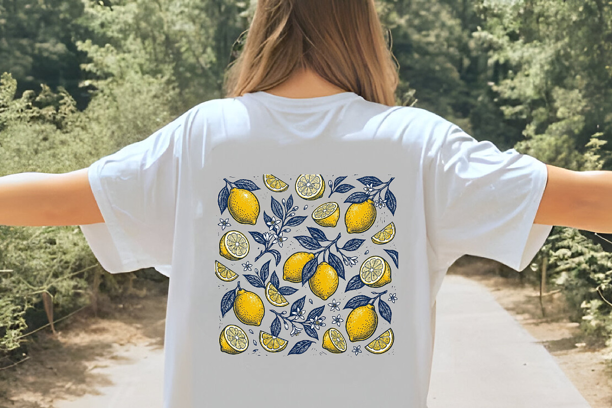 Coastal Yellow Lemon Summer Bundle, a Seasonal Illustration by Designworld (Photo 8 of 9)
