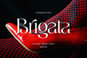 Brigata - Modern Luxury Branding, a Serif Font by Qweera Studio (Thumbnail 1 of 12)