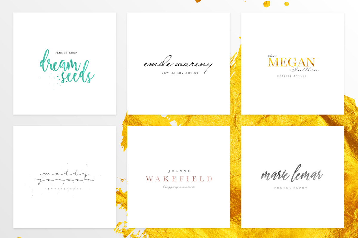 The Humongous Girlpreneurs Logo Pack, a Branding & Logo Template by Mats-Peter Forss (Photo 6 of 14)